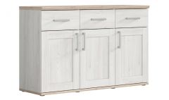 Kummut Romance S331-KOM3D3S-MSJ / DSAJ, 139,5x45xK88,5 cm, sibiu lehis / san remo tamm