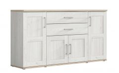 Kummut Romance S331-KOM4D2S-MSJ / DSAJ, 186x45xK99 cm, sibiu lehis / san remo tamm