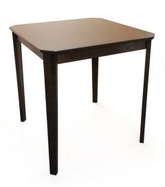 Söögilaud Loreta, 75x75xK74 cm, wenge