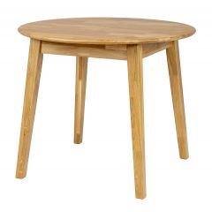 Söögilaud ümmargune ST362, 90xK75 cm, tamm, naturaalne