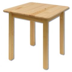 Söögilaud ST108, 75x75xK75 cm, mänd, naturaalne