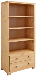 Sahtlitega riiul Gotland V-064 BD, 80x40xK178 cm, meepeits, õlitatud
