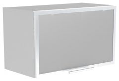 Köögi seinakapp, Vento GOV-60/36, 60x30xK36 cm, uks: alumiiniumraam, piimjasklaasiga.