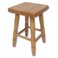Taburet KT245, 30x30xK41 cm, pöök, naturaalne