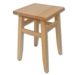 Taburet KT249, 29x29xK45 cm, pöök, naturaalne