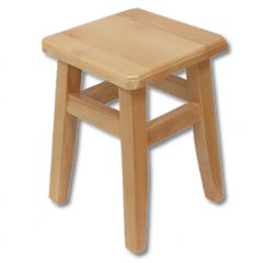 Taburet KT251, 24x24xK29 cm, pöök, naturaalne