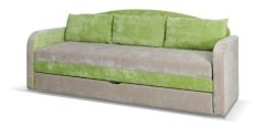Diivanvoodi Tenus Sofa, 208x75xK86 cm. roheline