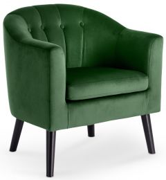 Tugitool Marshal, 70x64xK75 cm, kangas, roheline