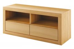 TV-Alus RV401, 120x41xK50 cm, pöök, naturaalne