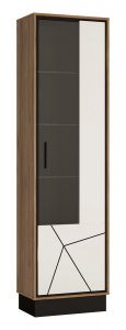 Vitriinkapp Brolo BROV01, 56,6x37xK208,5 cm, parempoolne