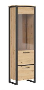 Vitriinkapp Dodson S604-REG1W1D, 60,5x40,5xK200,5 cm