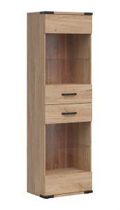 Vitriinkapp Lara S463-REG2W 60, 60x40xK197,5 cm