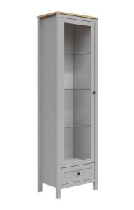 Vitriinkapp Salga S615-REG1W1S, 59,5x40,5xK202,5 cm
