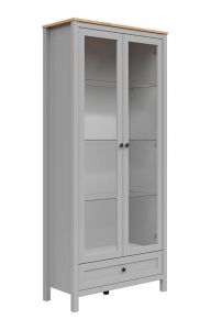 Vitriinkapp Salga S615-REG1W1S, 59,5x40,5xK202,5 cm