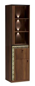 Vitriinkapp Senesi S-2, 51,5x40,6xK197,5 cm, led