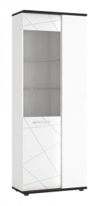 Vitriinkapp Venezia VENV01, 76,1x40xK200 cm, parempoolne