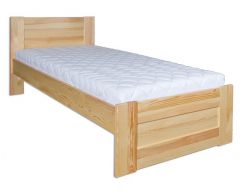 Voodi LK121, mänd,  naturaalne