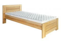 Voodi LK161, pöök, naturaalne