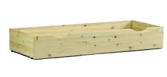 Voodikast, 150x65xK23 cm, mänd, naturaalne